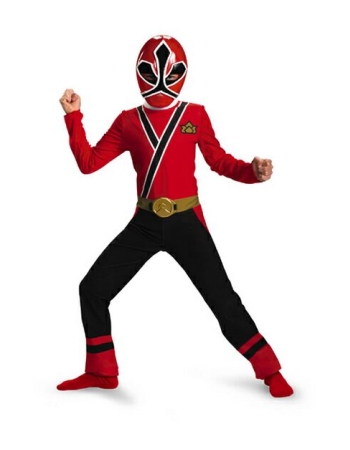 Power Ranger Samurai Red Kids Costume - Boys Power Ranger Costumes