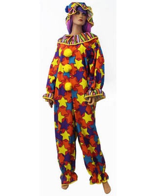 Clown Jumpsuit  Costume