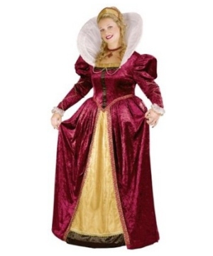 Elizabethan Queen Womens Costume plus size