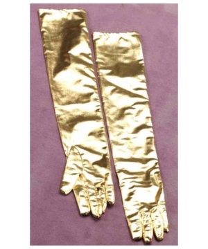 Gold Adult Gloves