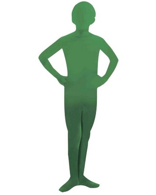 Green Skin Suit Kids Costume