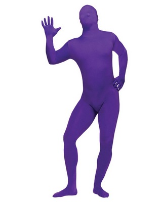 Purple Skin Suit Kids Costume