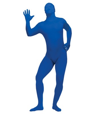 Blue Skin Suit Teen Costume