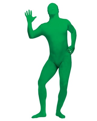 Green Skin Suit Teen Costume