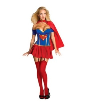 Justice League Supergirl Women Costume