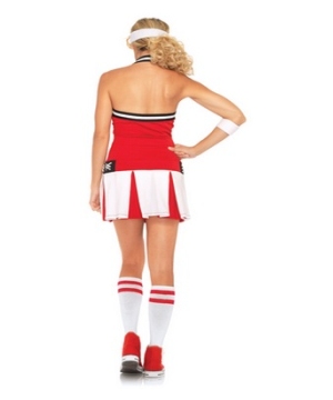 Cheerleader NBA Miami Heat Adult Costume - Cheerleader Costumes