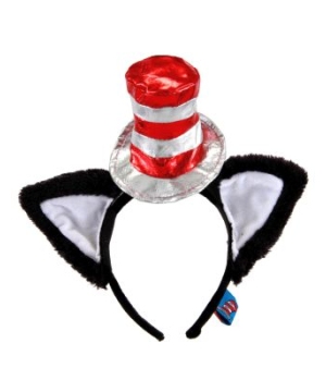 Cat in the Hat Adult Headband deluxe