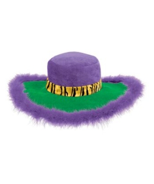 mardi gras pimp hat