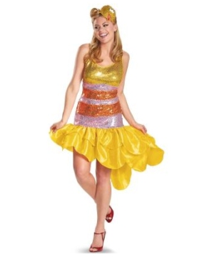 Adult Sesame Street Big Bird Glam Plus Size Costume