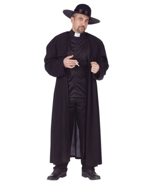 Adult Priest Costume - Men Priest Costumes