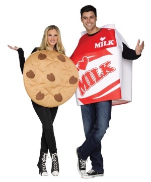 Cookie and Milk Couples Costume