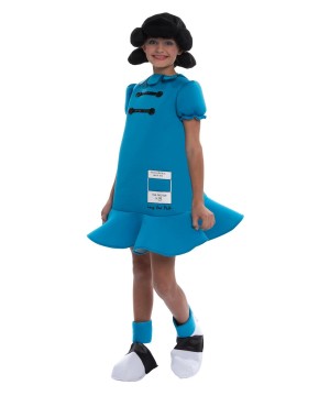Peanuts Lucy Girls Costume - TV Show Costumes