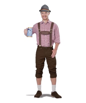 Yodeling Man Lederhosen Costume Kit