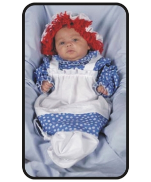 Little Raggedy Ann Baby Costume