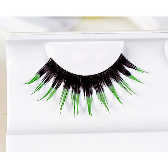 Black And Green  Eyelashes