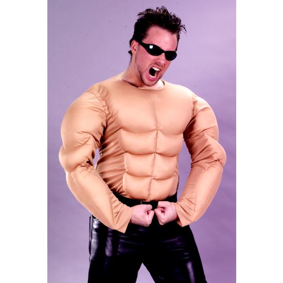 Muscle Man Shirt Costume Adult Halloween Costumes