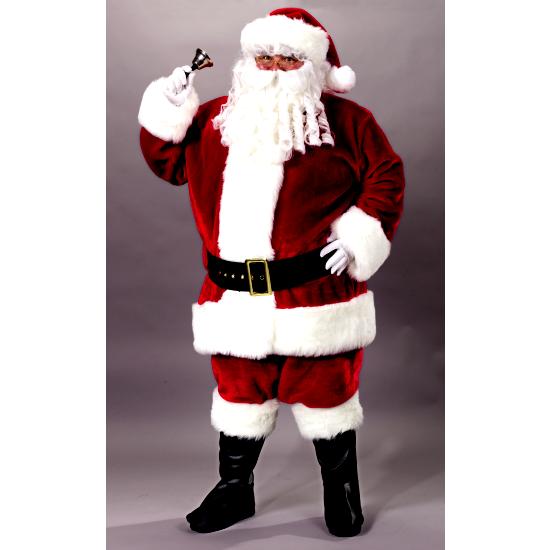 Regency Plush Santa Suit Christmas Costumes