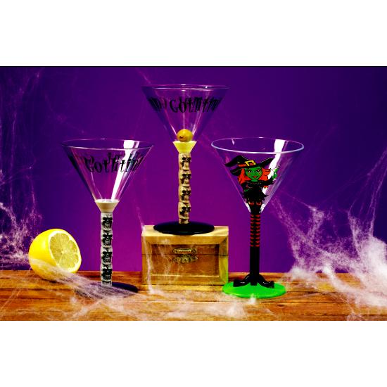 Skull Martini Glasses
