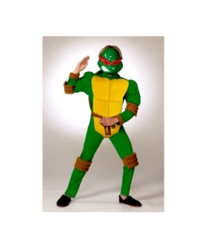 Kids Raphael with Muscle Chest Ninja Costume - Boys Costume
