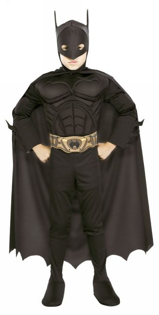 Batman Muscle Chest Boys Costume