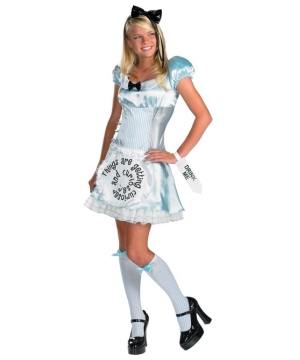 Alice In Wonderl Teen Costume - Girl Alice Costumes