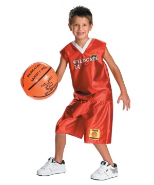 Kids Troy Basketball Disney Costume - Boys Costume