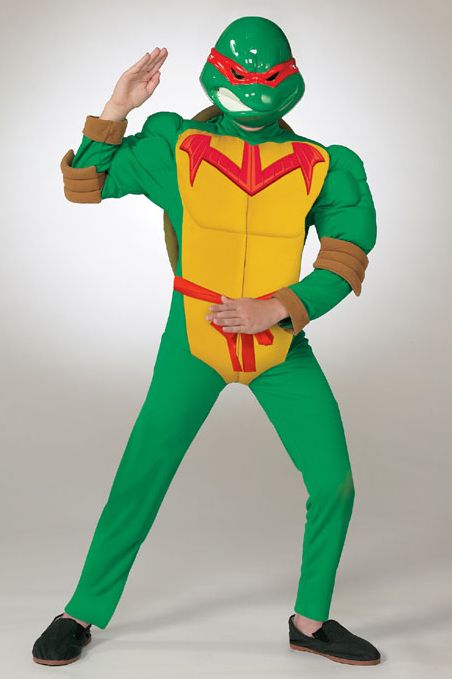 Ninja Turtle Raphael Muscle Child Costume