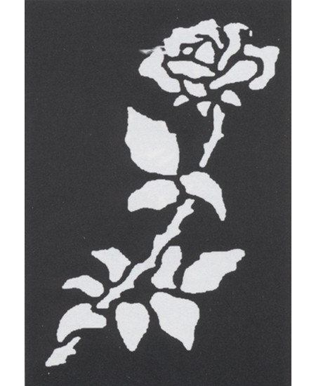 Stencil Rose Brass