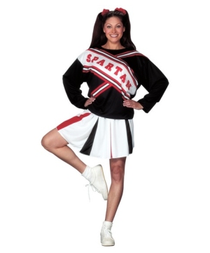 Cheerleader Spartan Womens Costume