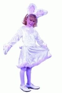 Velvet Bunny Kids Costume