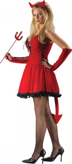 Devil Sexy Halloween Adult Costume - Women Costumes Devil Costume For Women Makeup