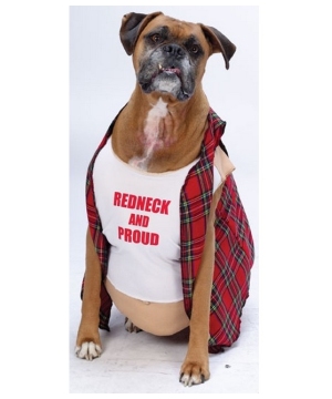 Big Dog Red Neck Costume
