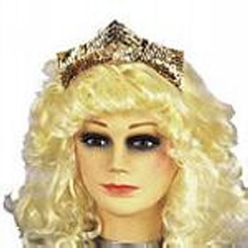 Tiara Sparkling With Gold Sequin