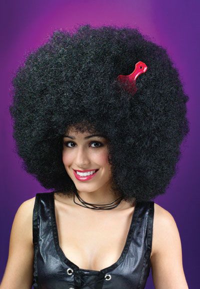 afro wig costume