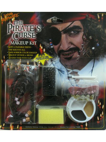 Pirate Horror Character Makeup Kit