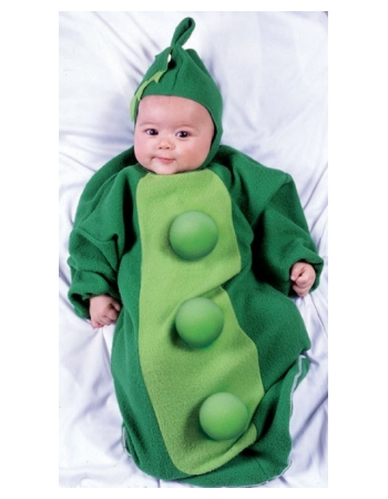 Pea Pod Bunting - Boys Halloween Costume