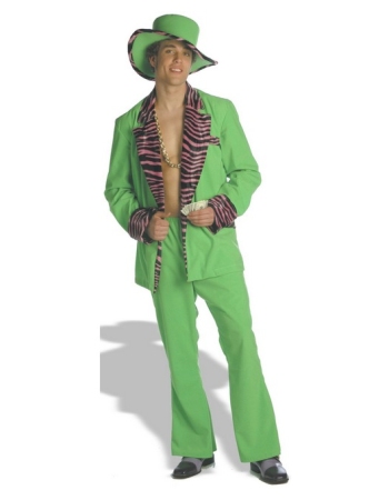 Adult Sugar Bear Pimp Halloween Costume - Men Costume