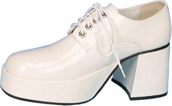 Platform White Pat Shoe Men's