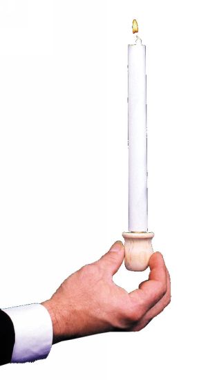 Visible Candle To Salt Magic Trick