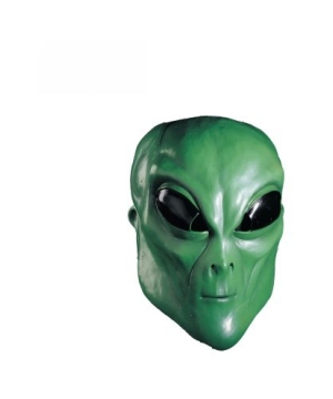 Green Alien Adult Mask