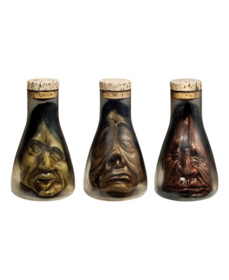 Shrunken Head In Flask Assortment