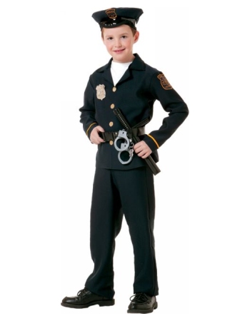 Kids Police Officer Costume - Boys Police Costumes