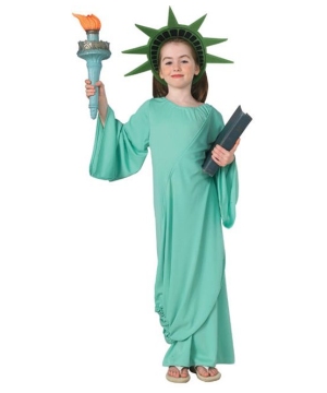 Statue of Liberty Girls Costume