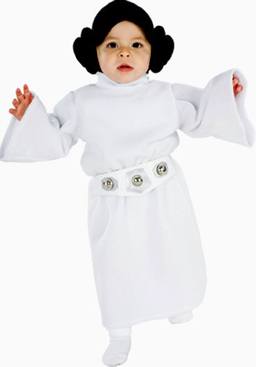 Princess Leia Toddler Girl Costume