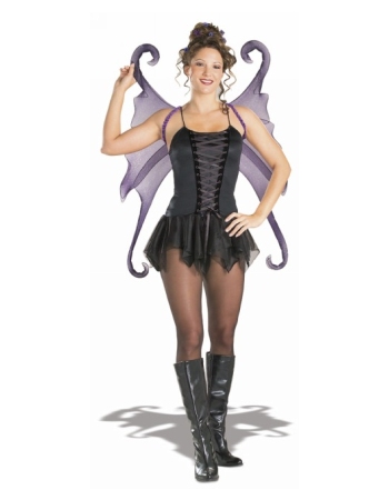 costume fairy dark adult halloween mime merry costumes wondercostumes