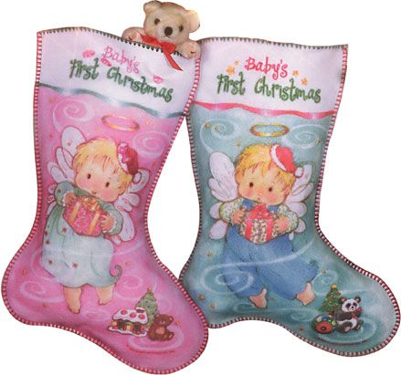 Baby's First Christmas Stockings