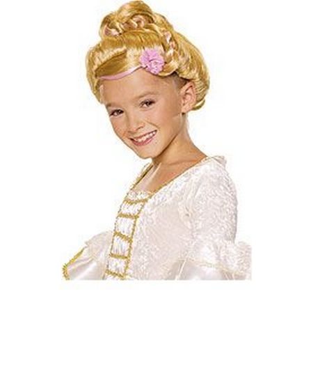 Sophisticated Princess Blonde Kids Wig