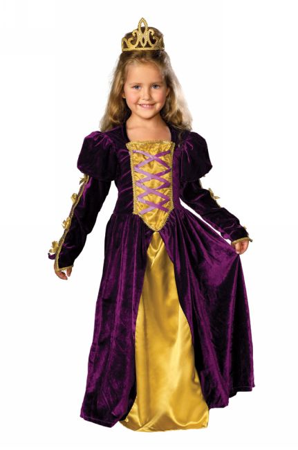 Regal Queen Kids Costume