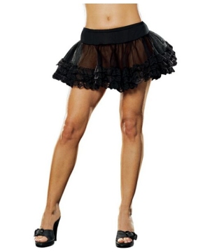 Angel Petticoat Black - Adult Petticoat