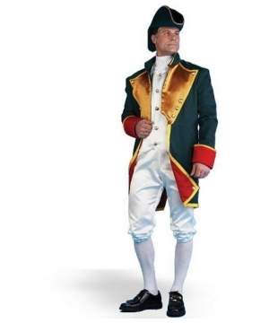 Adult Colonial General Costume - Men Colonial Costumes